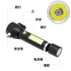 Safety hammer, multi-functional high-intensity flashlight for vehicles, vehicle-mounted window breaker, fire emergency rescue hammer, red light warning Application Scenario